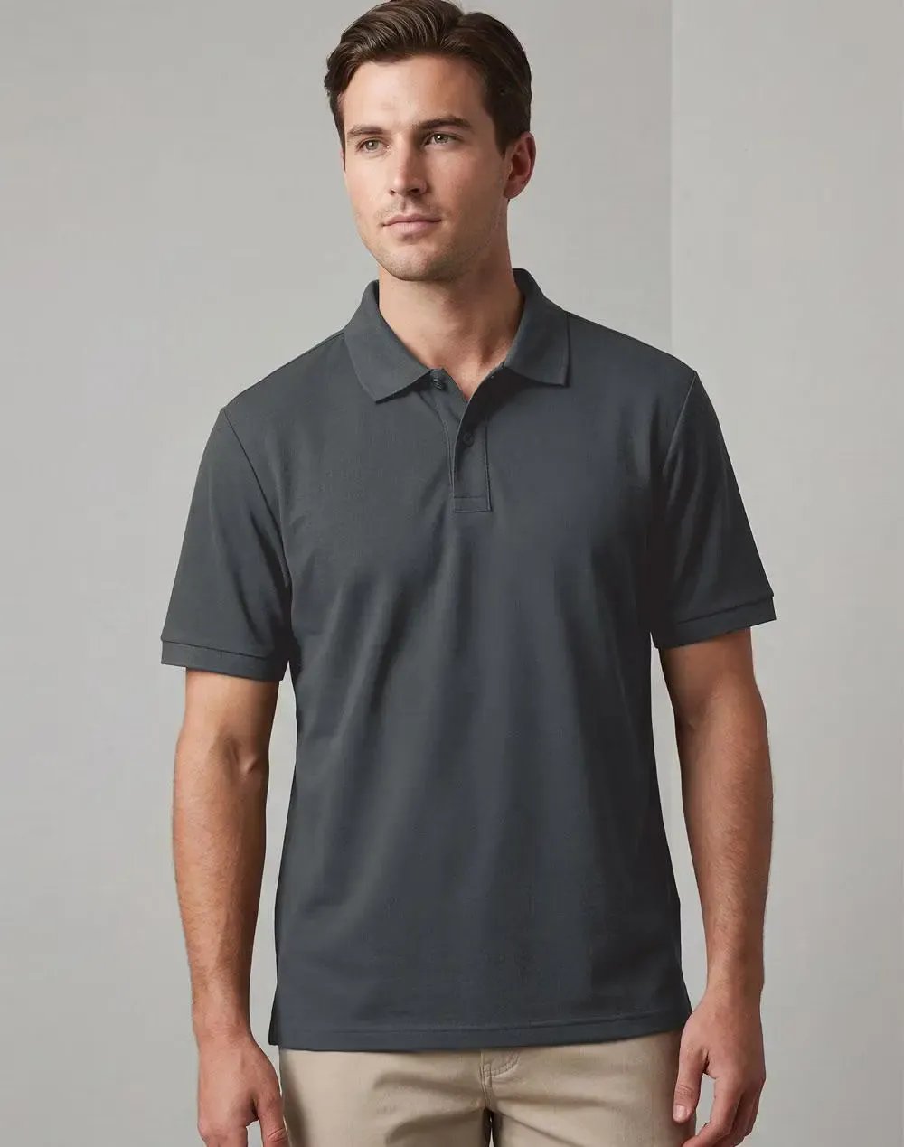 Winning Spirit Men's Classic Cotton/Poly Pique Polo Shirt PS15